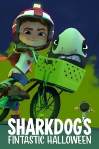 Sharkdog’s Fintastic Halloween Movie Poster